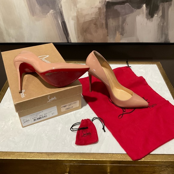 Christian Louboutin Beige Heels - Picture 4 of 9